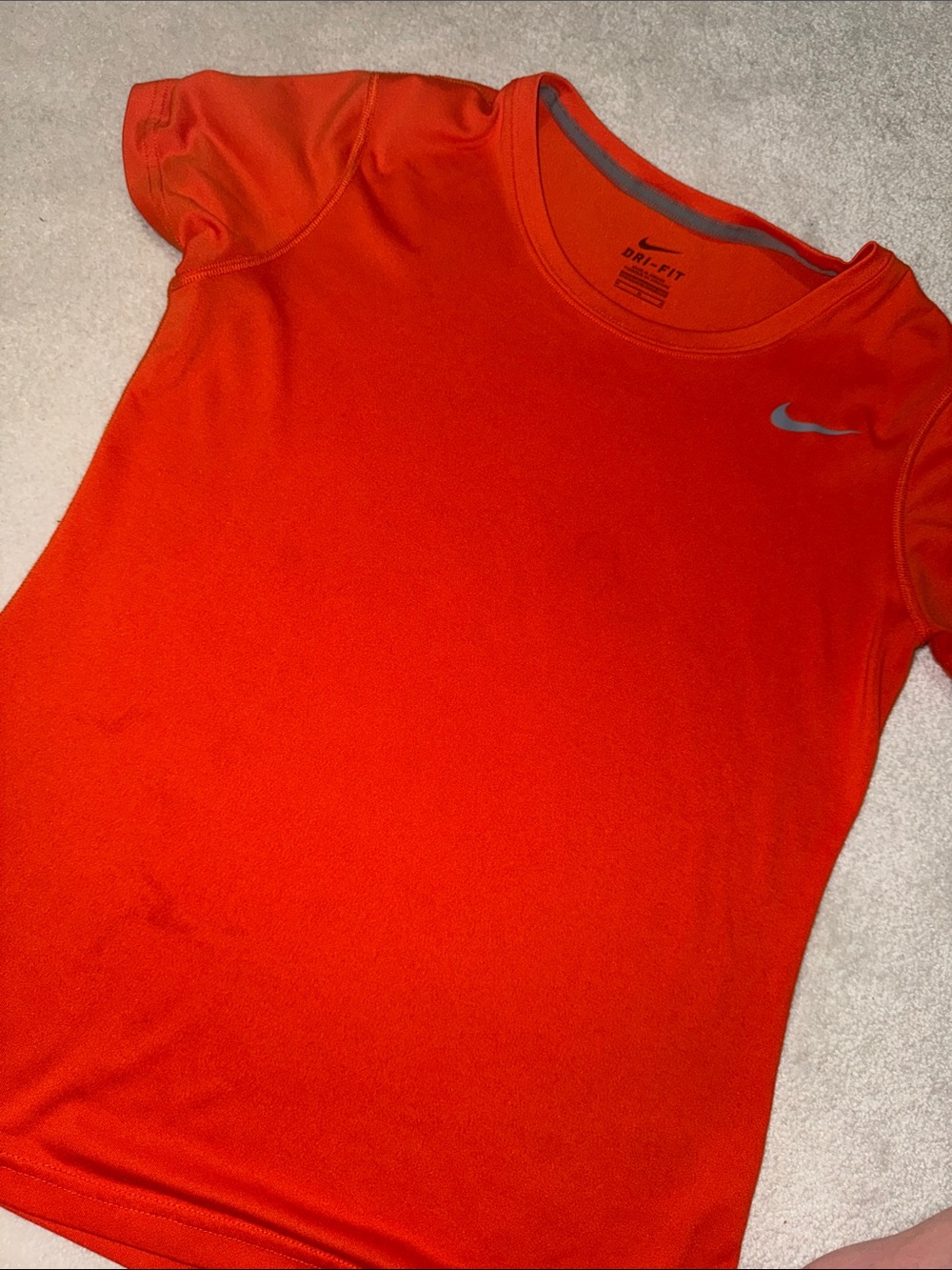 Nike Dri-FIT Active Tee in Bright Orange